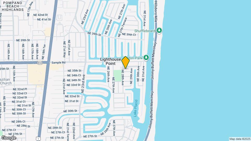 2833 NE 35th St Map and Location Details