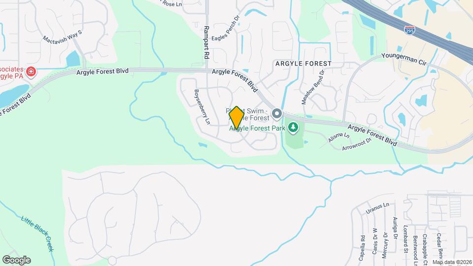 8618 Boxberry Ln Map and Location Details