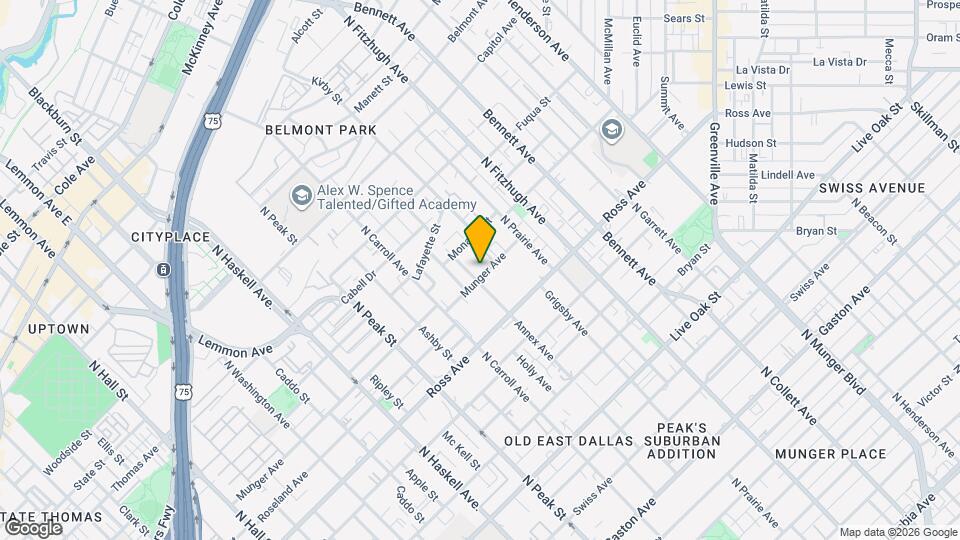 1920 Cuyler Ct Map and Location Details