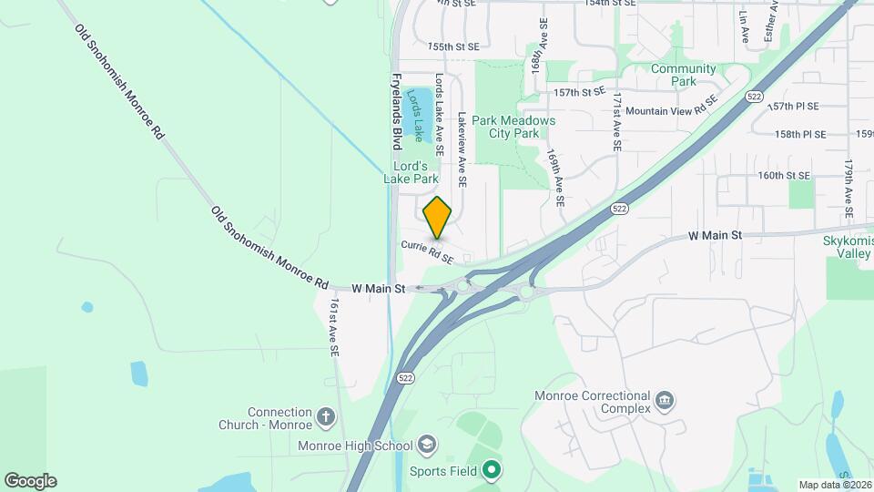 16517 Currie Rd SE Map and Location Details