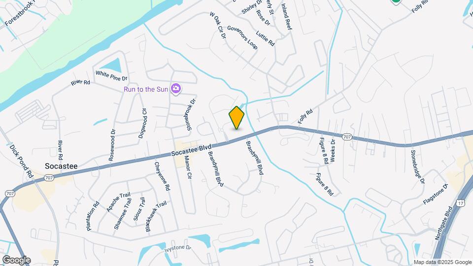4300 Socastee Blvd Mapa y Detalles de la Ubicación