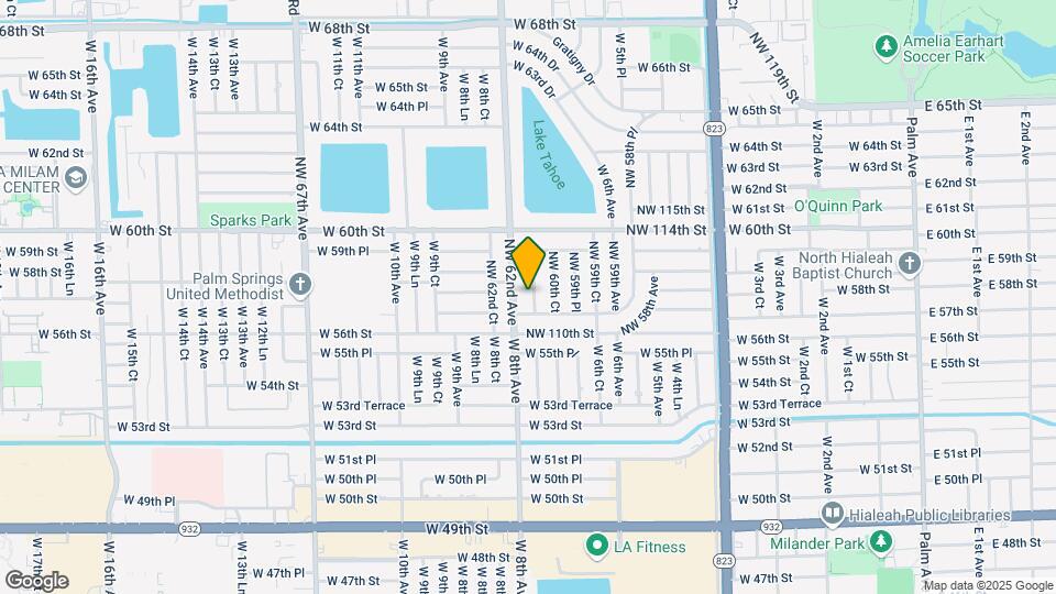 11110 NW 61st Ave Map and Location Details