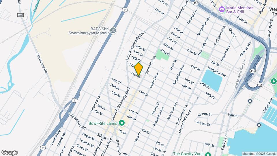 815 16th St Map and Location Details