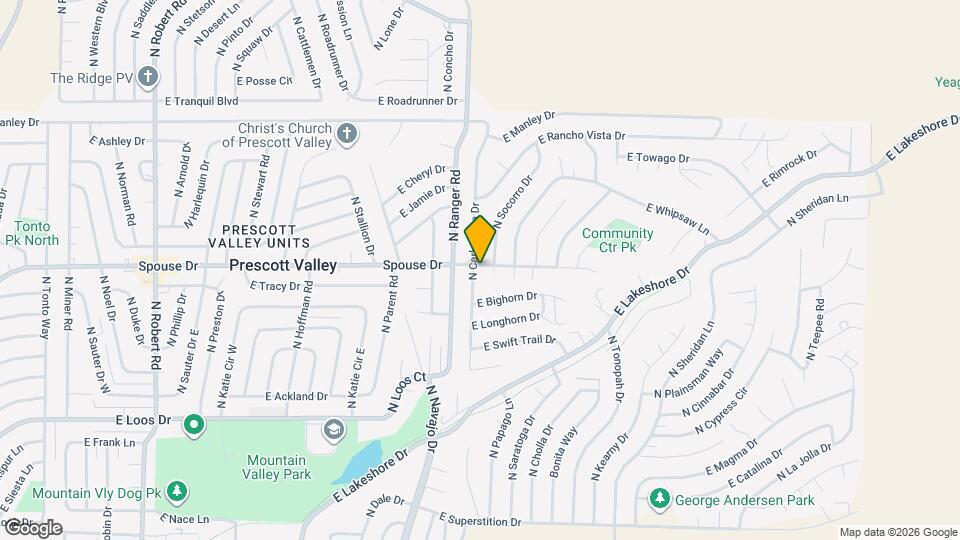 4601 N Carla Vista Dr Mapa y Detalles de la Ubicación