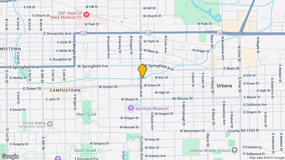 202 S Lincoln Ave Mapa y Detalles de la Ubicación