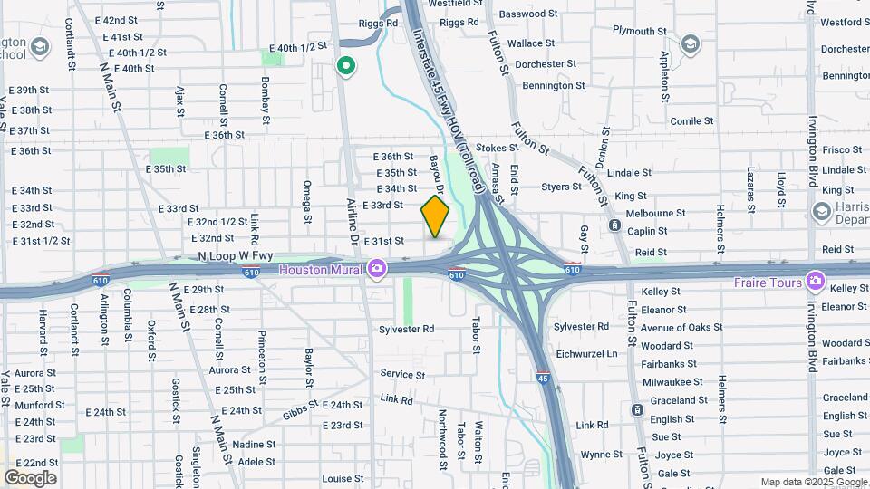 1510 E 31st St Map and Location Details