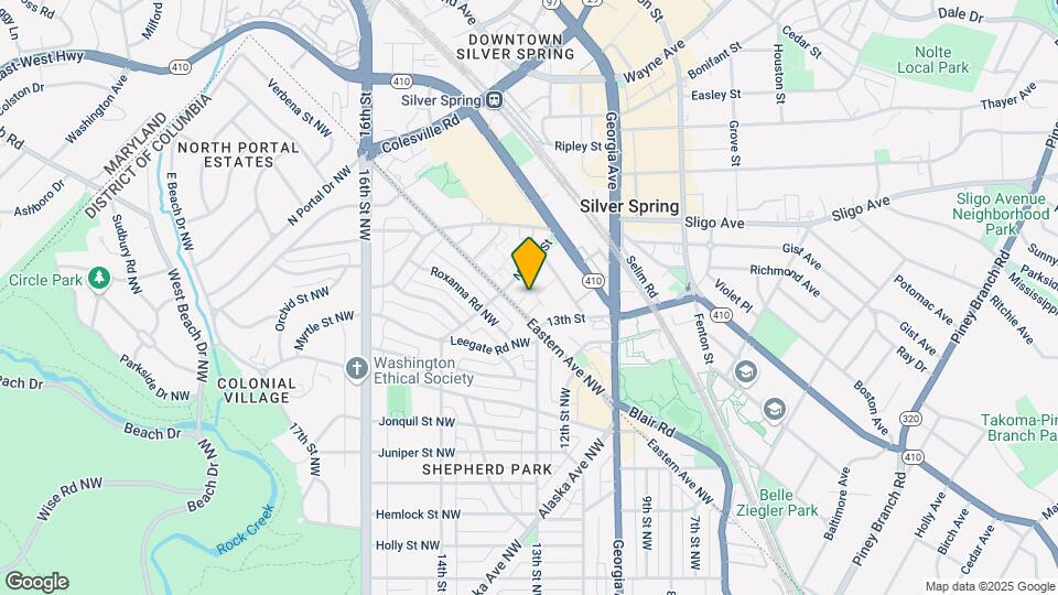 Eastern Village Cohousing Map and Location Details