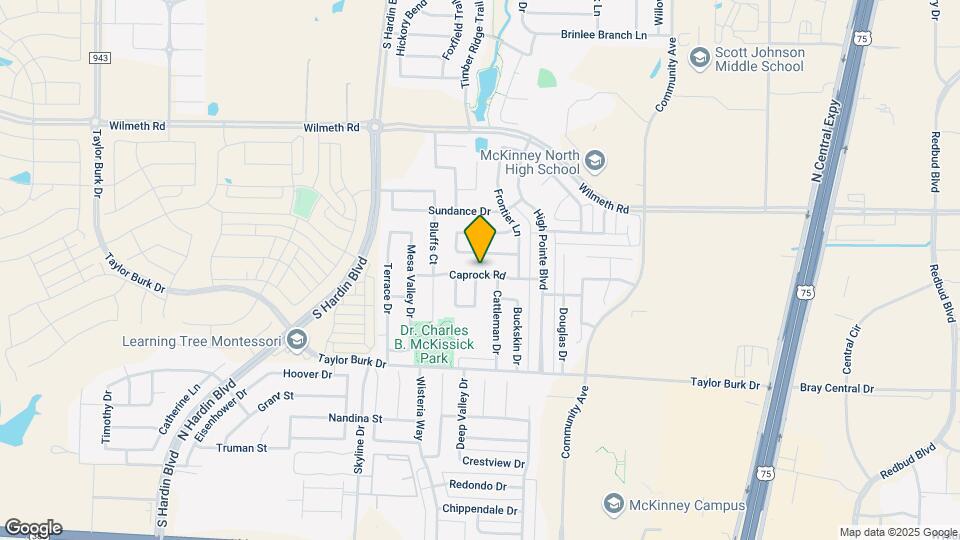 2632 Caprock Rd Mapa y Detalles de la Ubicación