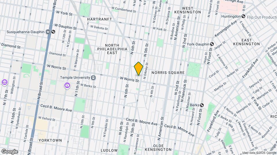 2011 N Reese St Map and Location Details