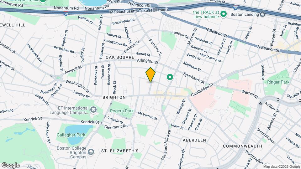 28 Parsons St, Unit 1 Map and Location Details