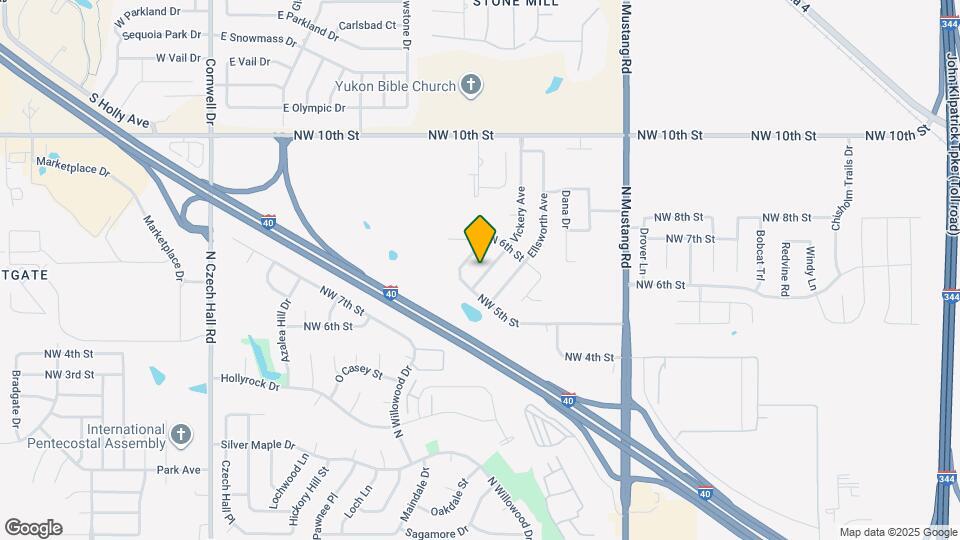 613 Vickery Ave Map and Location Details