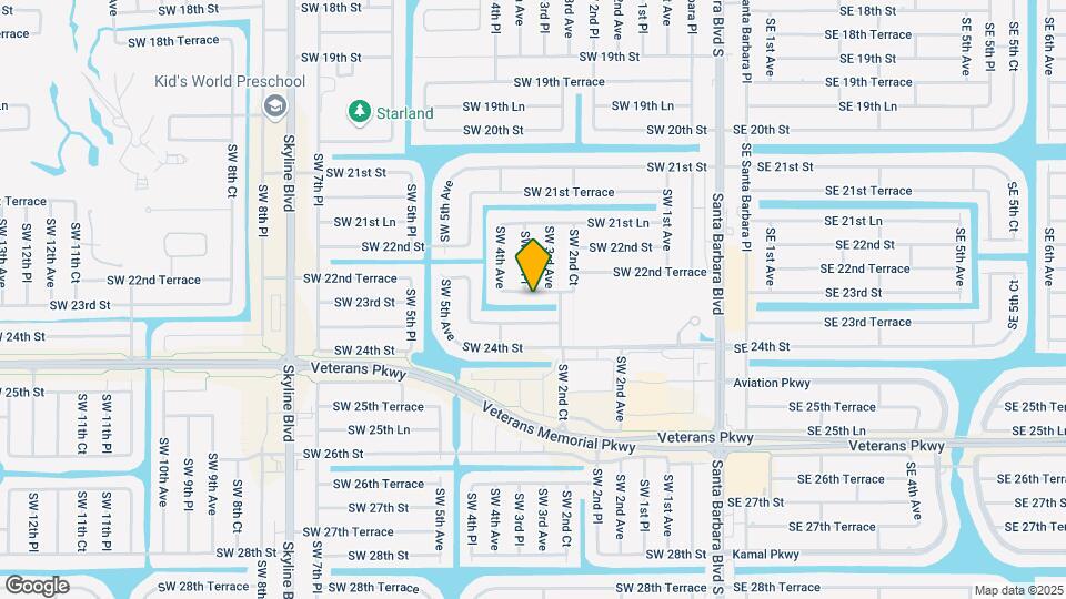 322 SW 23rd St Map and Location Details