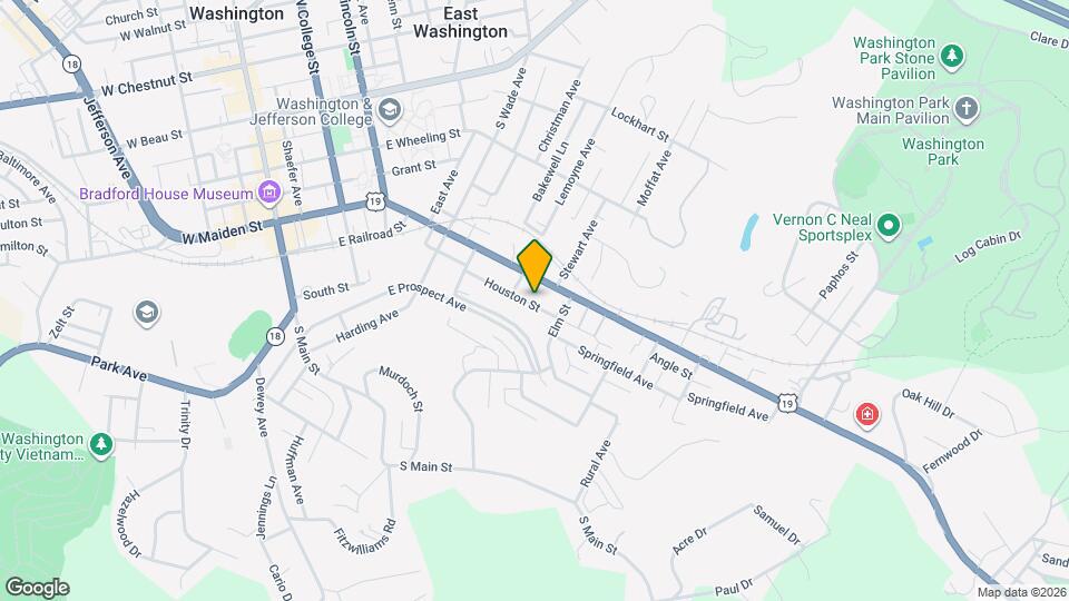 419 Houston St Mapa y Detalles de la Ubicación