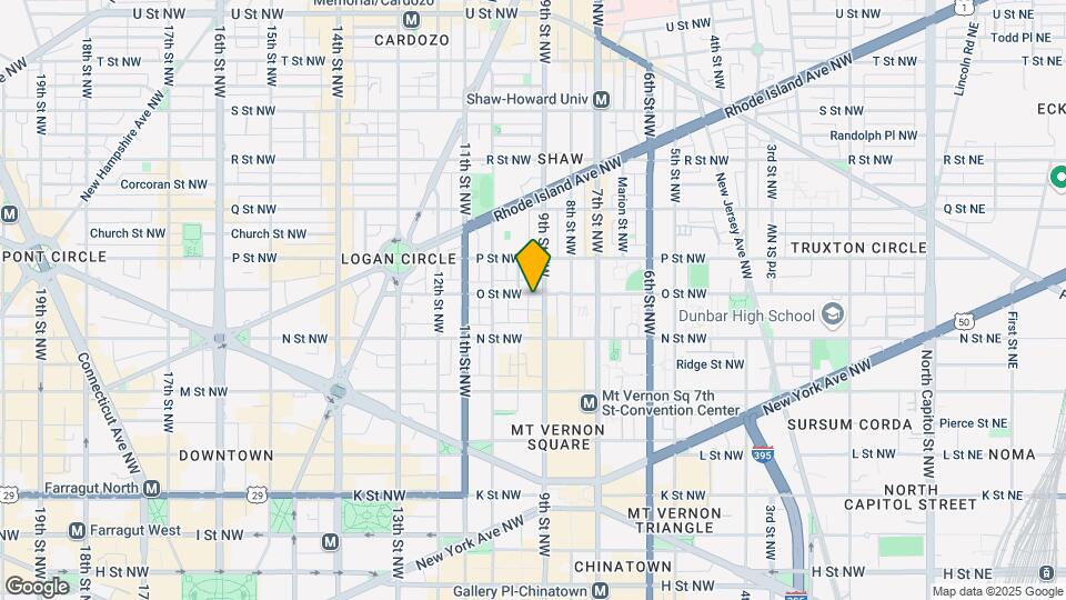 908 O St NW Map and Location Details