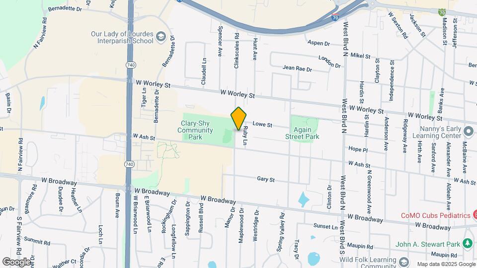 208 Clinkscales Rd Mapa y Detalles de la Ubicación