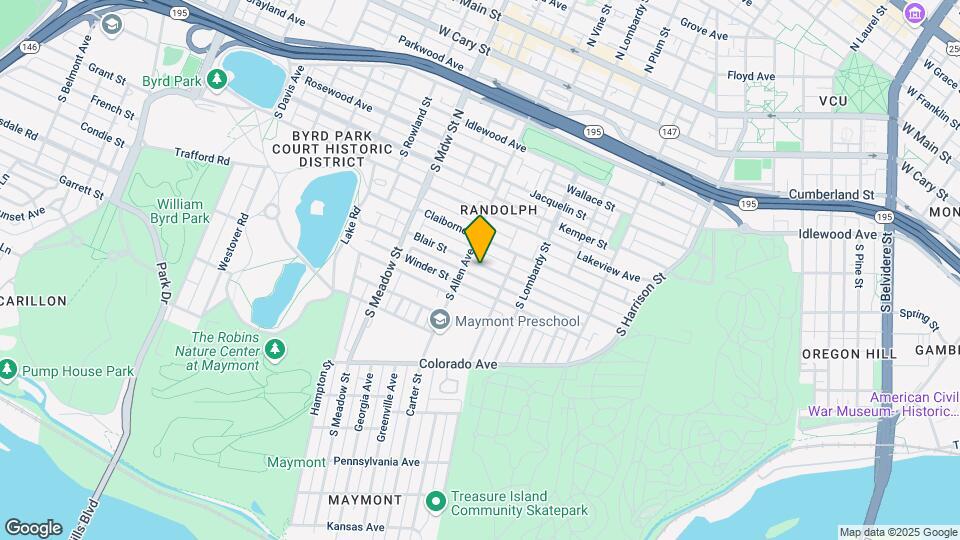 1719 Blair St, Unit Cozy 1 bedroom 1 bath Map and Location Details