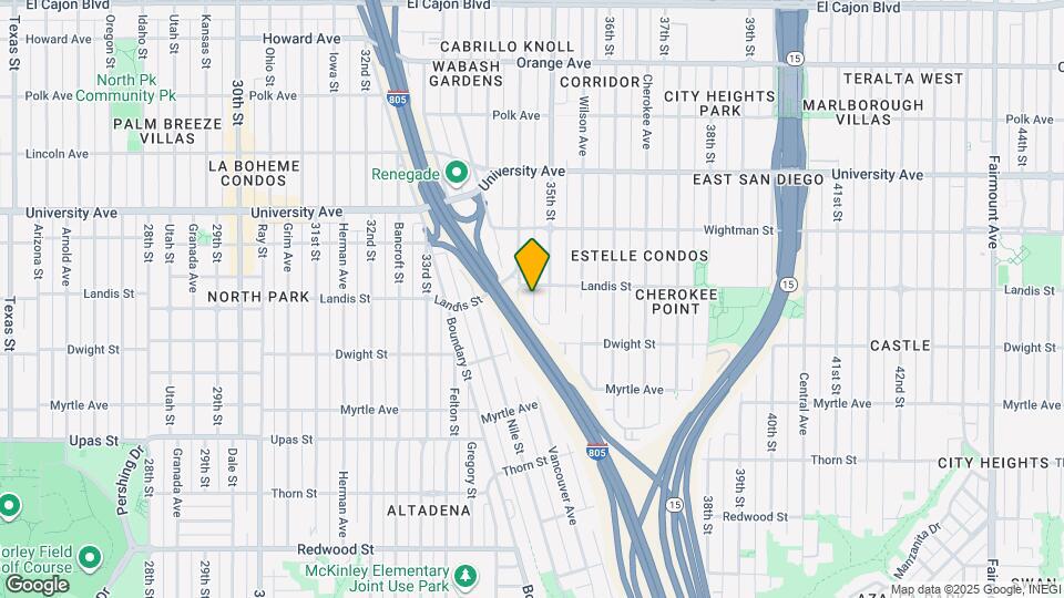 3677 Swift Ave Map and Location Details