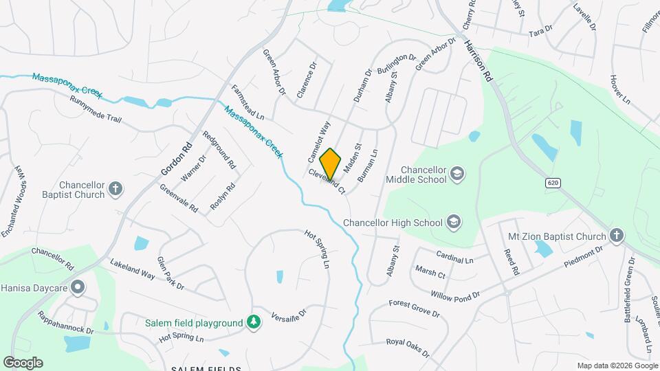 402 Cleveland Ct Map and Location Details