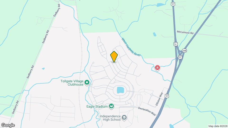 3267 Vinemont Dr Map and Location Details