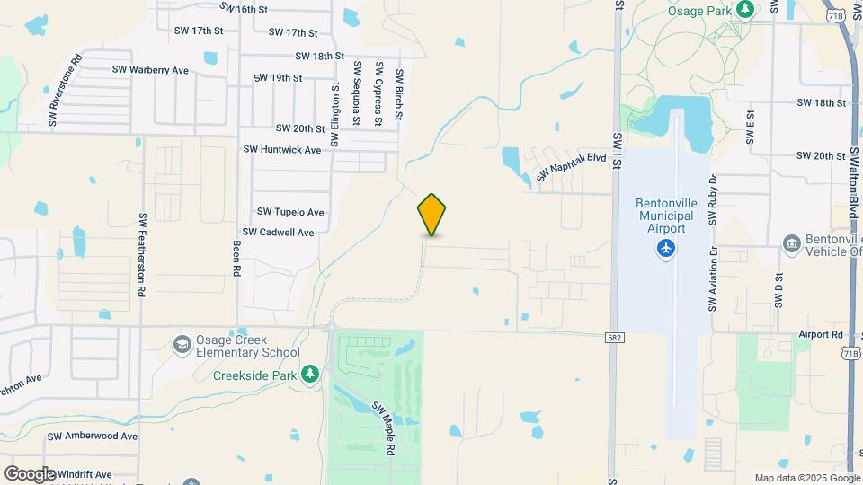 1608 SW Casuarina Dr Map and Location Details