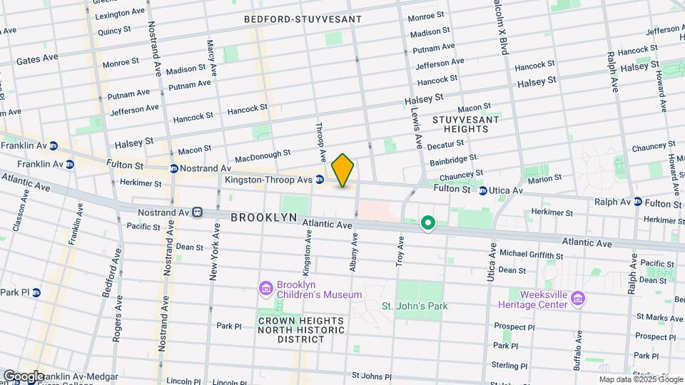 423 Herkimer St Map and Location Details