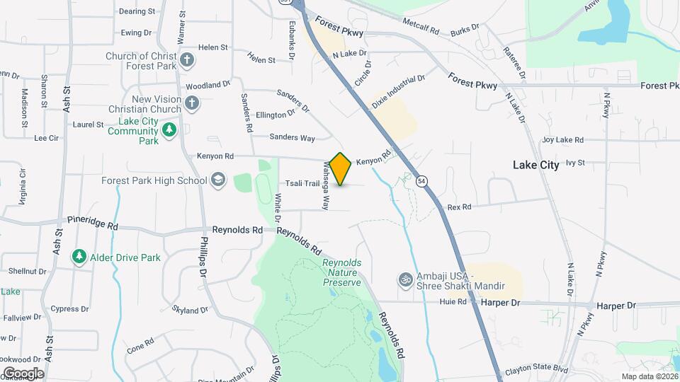 1311 Tsali Trail Map and Location Details