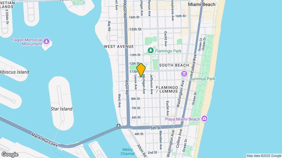 1000 Michigan Ave, Unit Apt 402 Map and Location Details