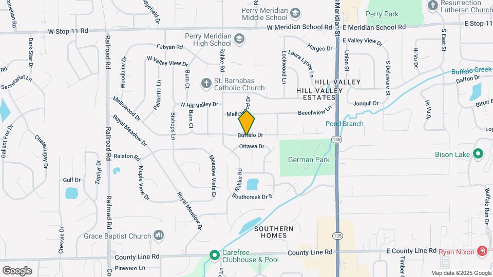 419 Buffalo Dr Map and Location Details