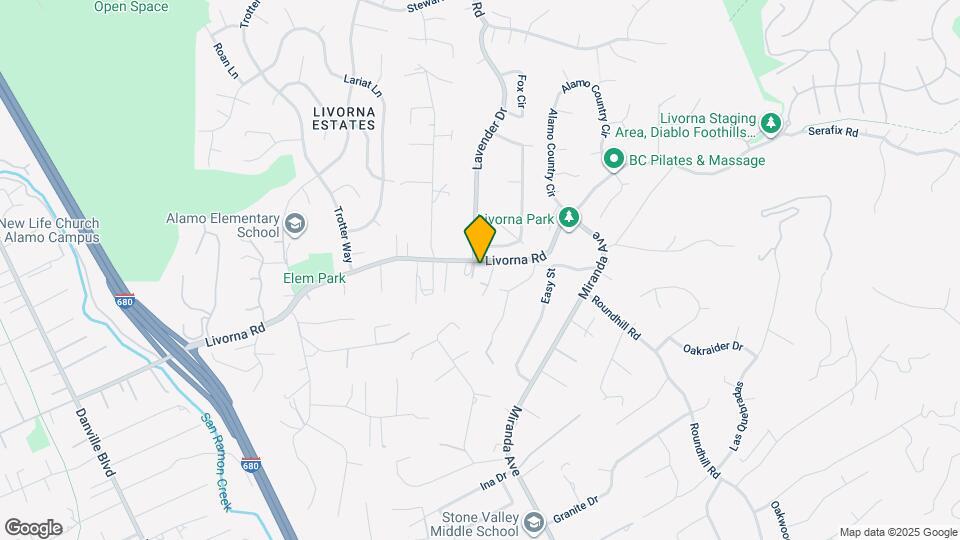 971 Livorna Rd Map and Location Details