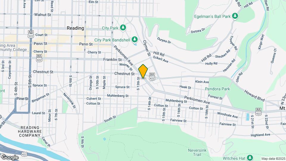 1324 Perkiomen Ave-Unit -2 Map and Location Details
