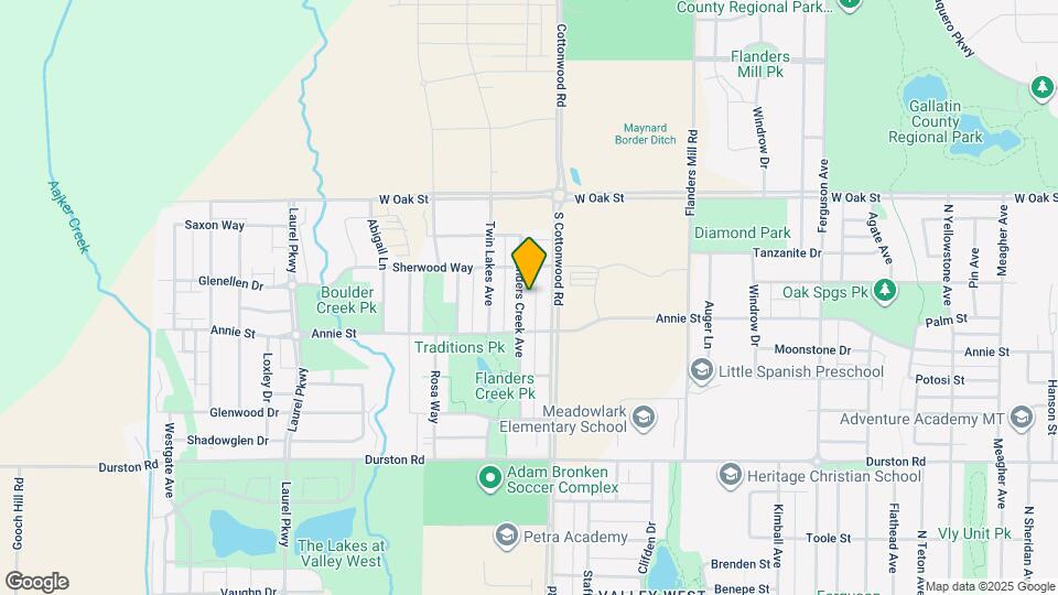 1008 Flanders Creek Ave Map and Location Details