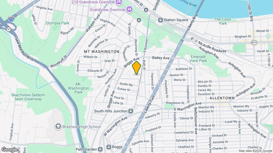 129 Tuscola St Map and Location Details
