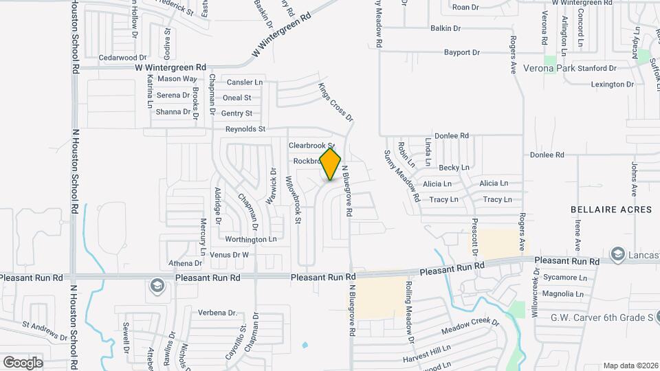 1538 Oakbrook St Map and Location Details