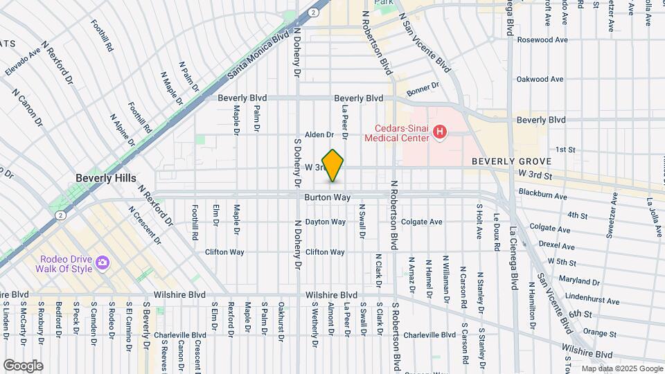 330 S Almont Dr Map and Location Details