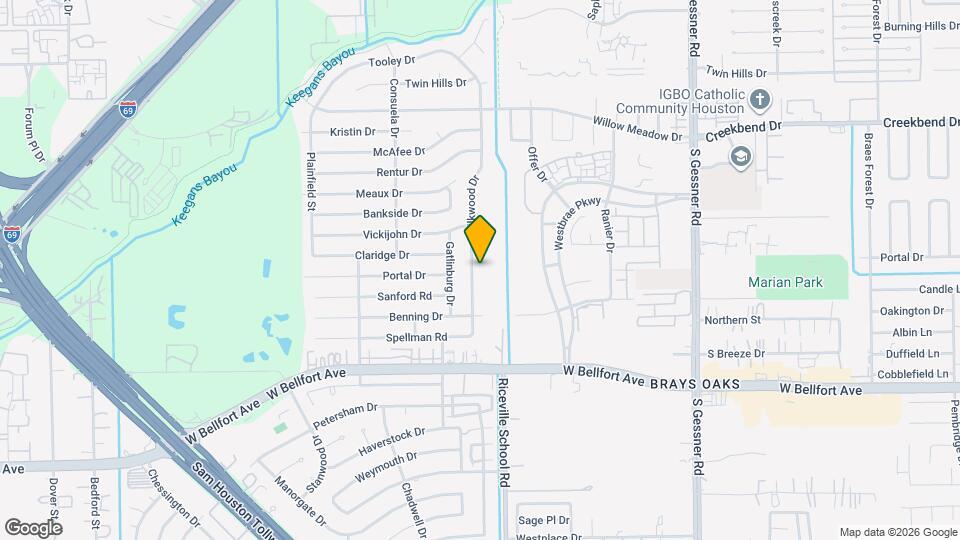 10935 Silkwood Dr Map and Location Details