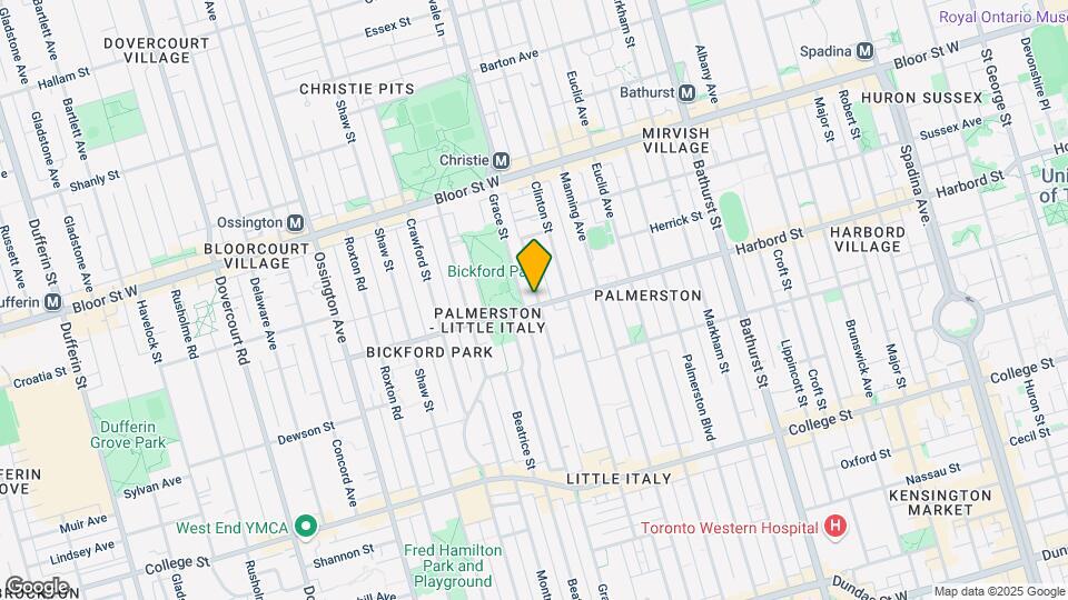 318 Harbord St Map and Location Details