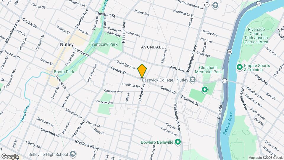 117 Centre St Map and Location Details