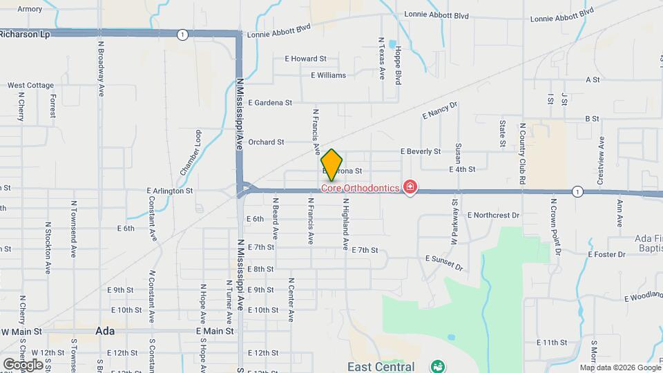 916 Arlington St Map and Location Details