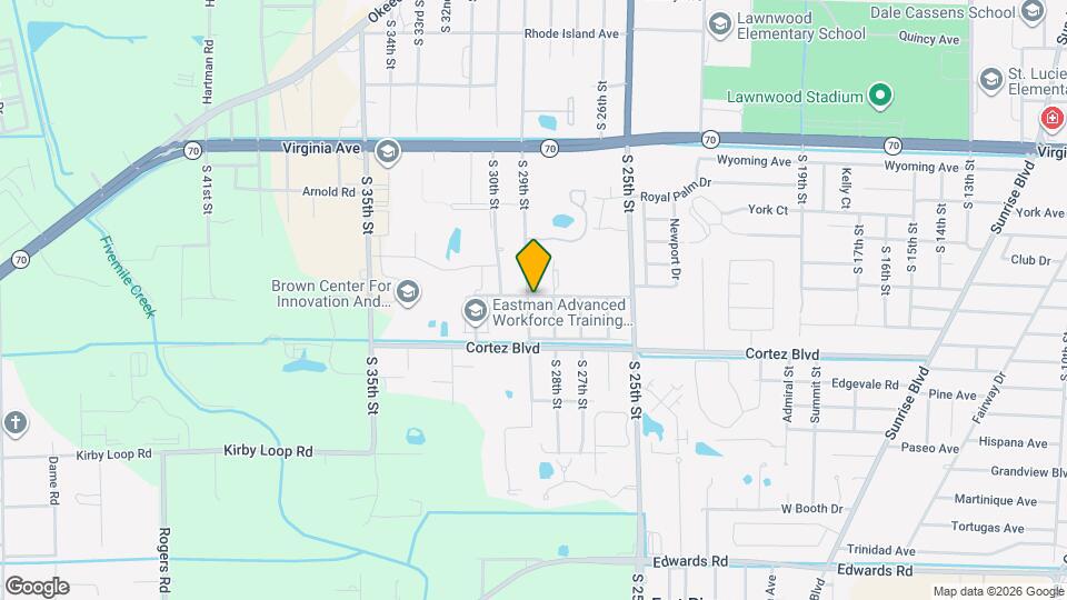 2612 S 29th St Map and Location Details