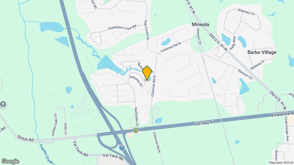 4183 Waterberry Cir Map and Location Details
