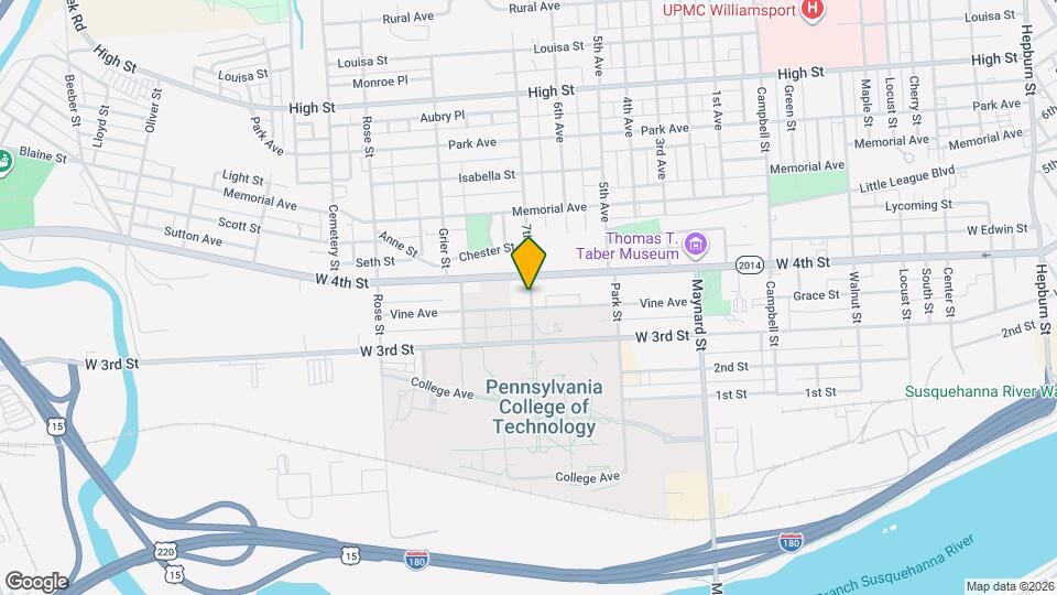 330 Susquehanna St Map and Location Details
