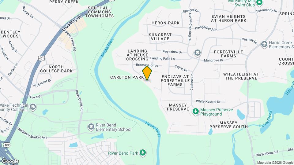 3511 Landshire View Lane Map and Location Details