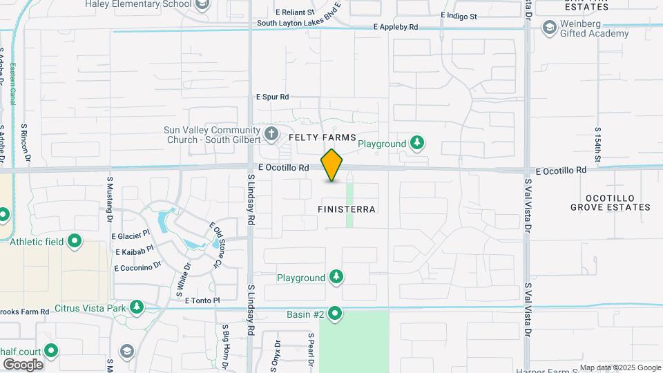 4287 E Yellowstone Pl Map and Location Details