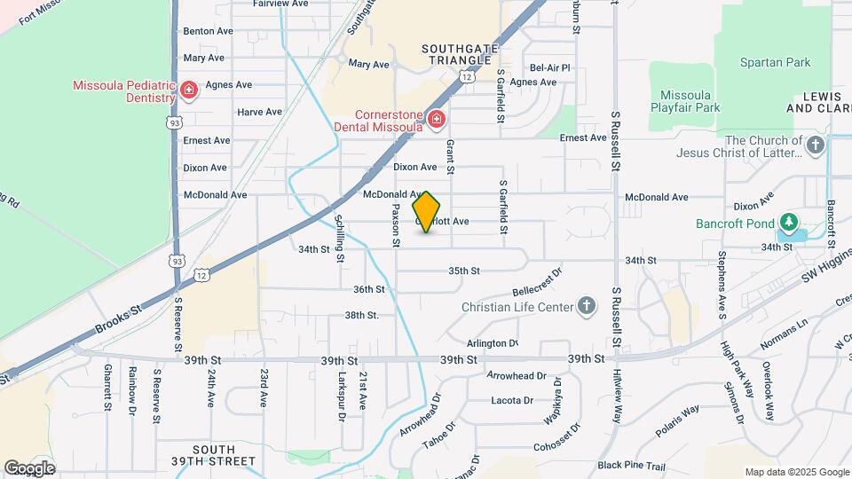 1922 34th St Mapa y Detalles de la Ubicación