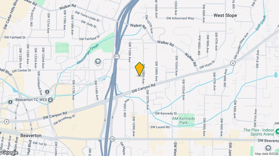 3745 SW 108th Ave Map and Location Details