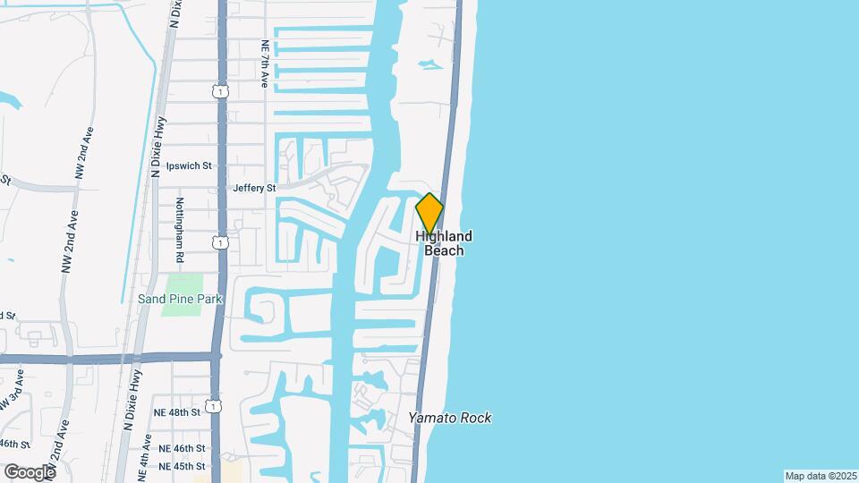 4300 S Ocean Blvd Map and Location Details