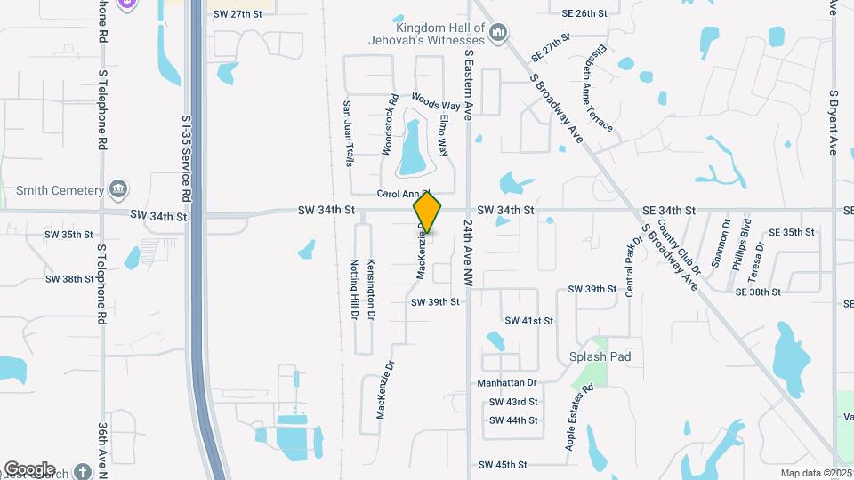3521 Brittany Ct Map and Location Details