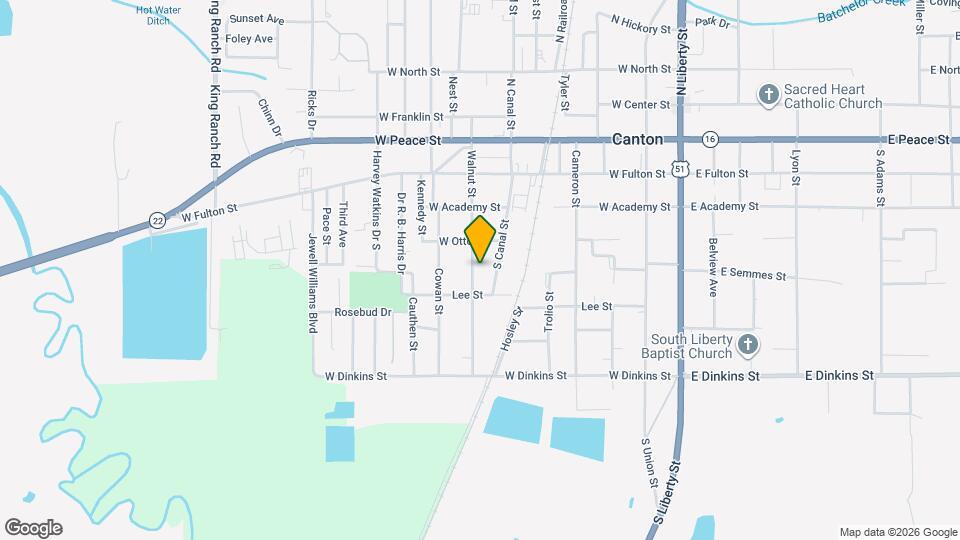 365 Walnut St Map and Location Details