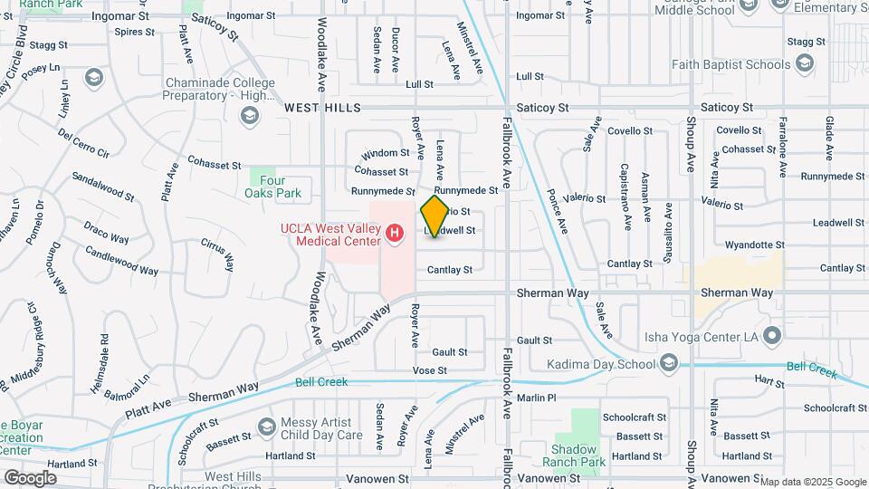 22937 Wyandotte St Map and Location Details