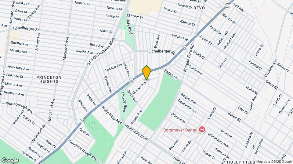 5800 Goener Ave Map and Location Details